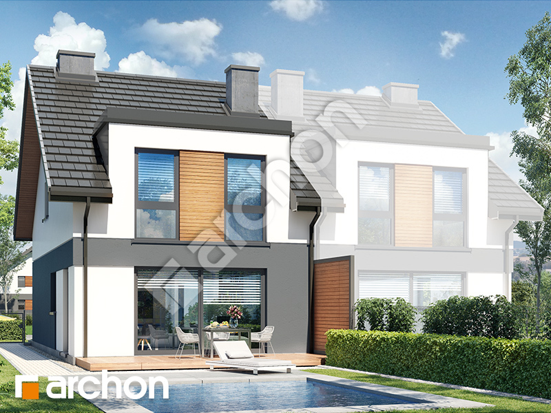 Dom w riveach 8 (GB) ver.2 - wizualizacja 2