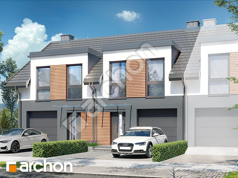 Dom w riveach 16 (GR2B) ver.2 - wizualizacja 1