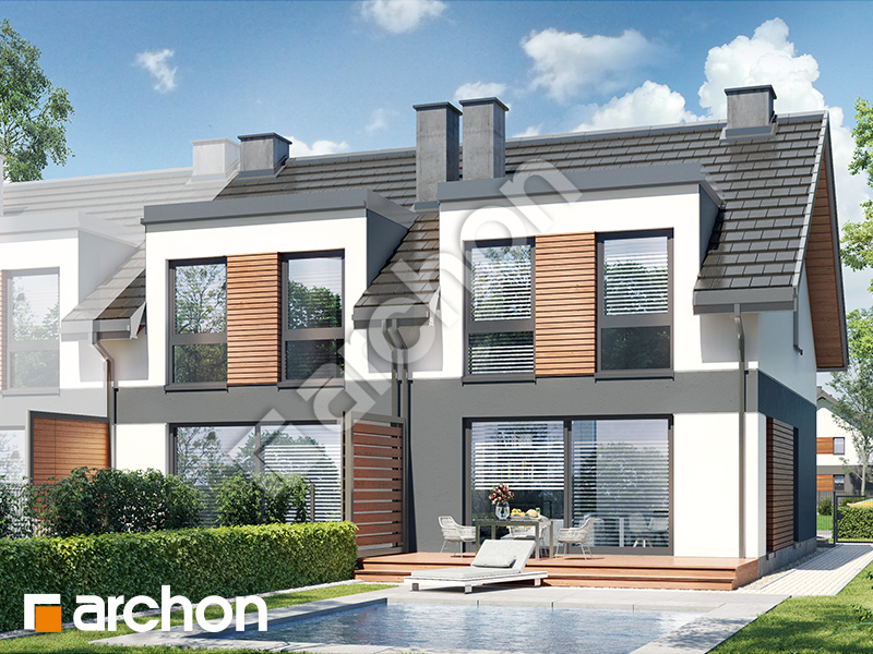 Dom w riveach 16 (GR2B) ver.2 - wizualizacja 2