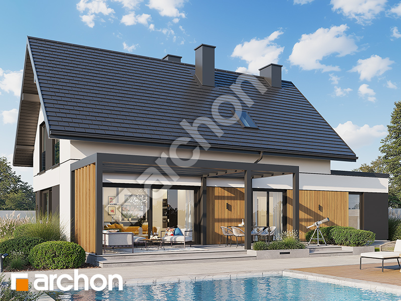 Dom w honkeniach (G) - wizualizacja 2