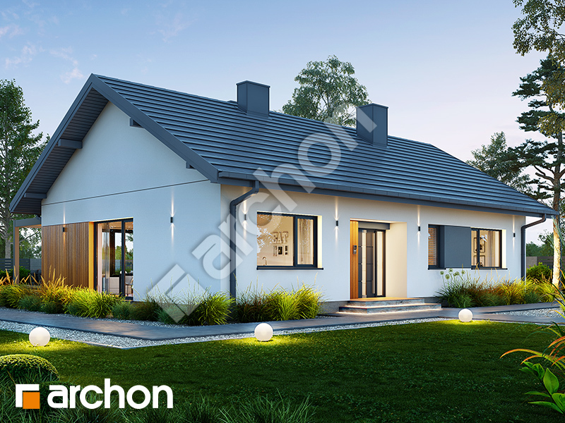 Dom w lipiennikach 10 - wizualizacja 2