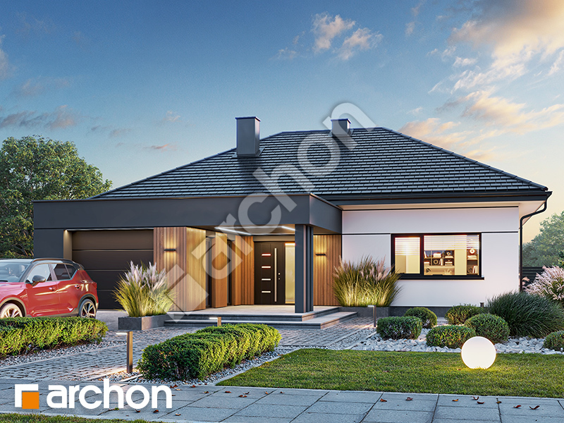 Dom pod złotokapem 2 (GE) - wizualizacja 1