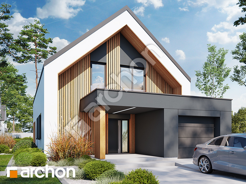 Dom w miletiach (GE) - wizualizacja 2