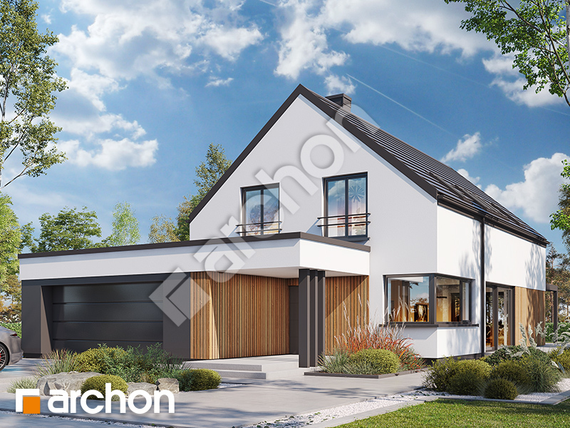 Dom w grudnikach (G2E) - wizualizacja 2