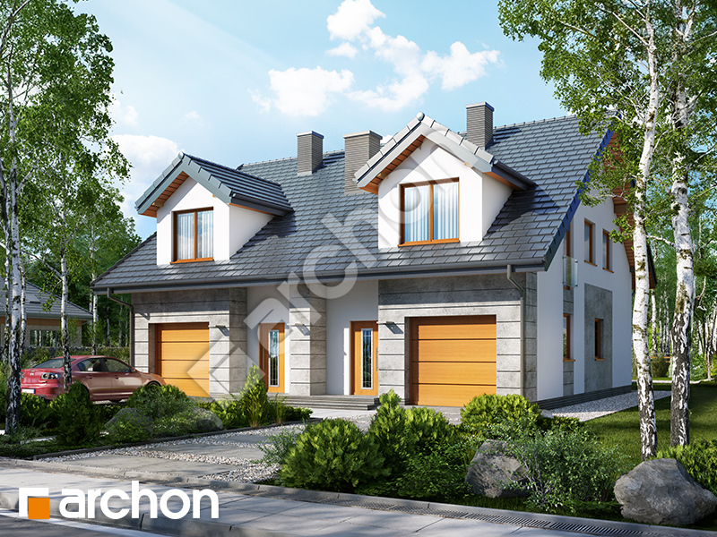 Dom pod miłorzębem 7 (GR2) ver.2 - wizualizacja 1