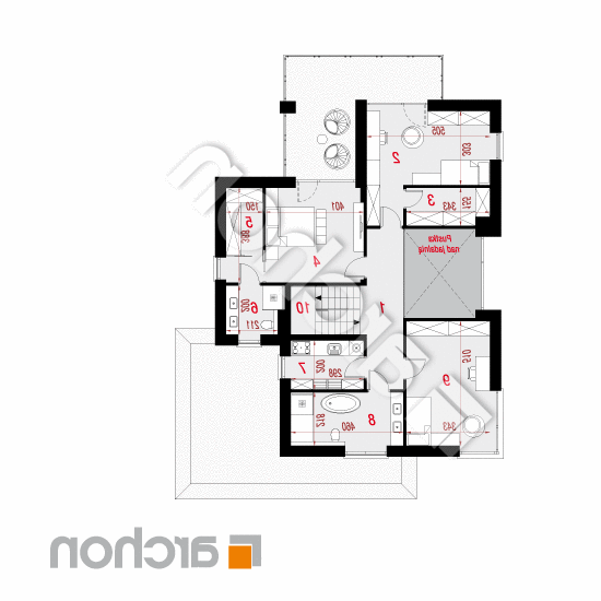 Willa Noelia (G2E) | rzut piętra