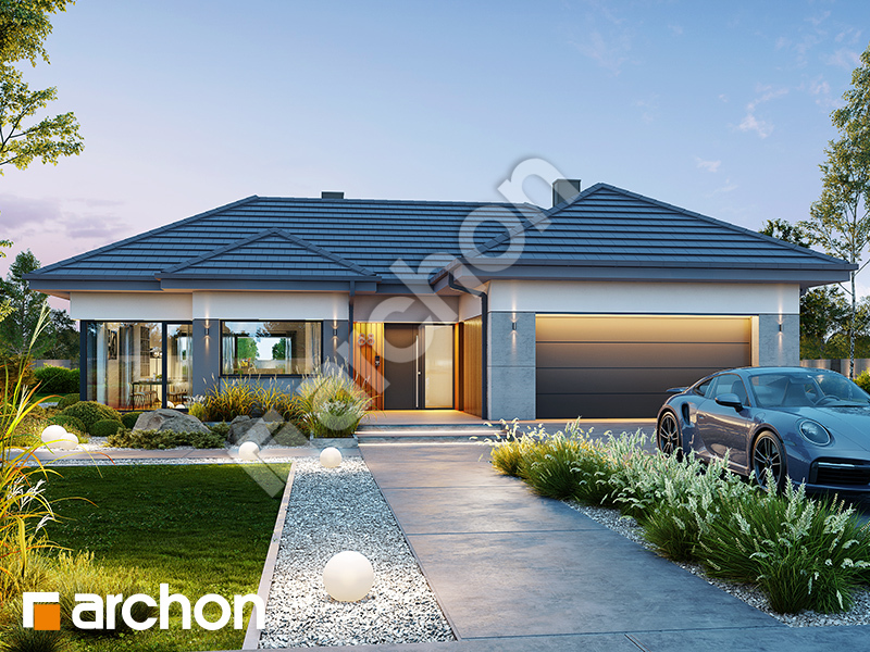 Dom w saponariach (G2E) - wizualizacja 1