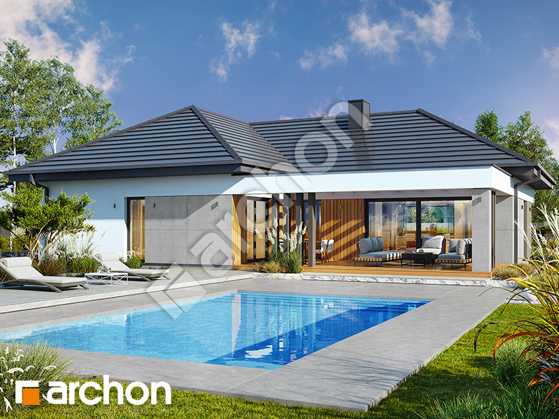 Dom w saponariach (G2E) - wizualizacja 2